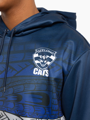 Geelong Cats Indigenous Lightweight Hoodie 2024