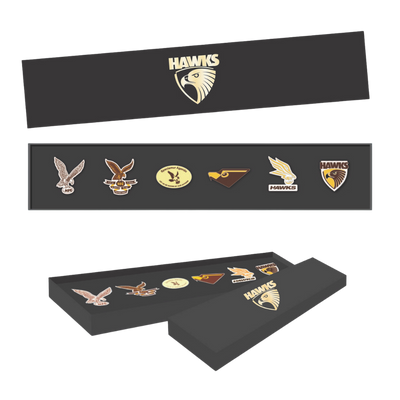 Hawthorn Logo Pin Set