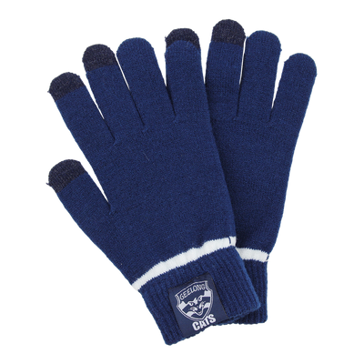 Geelong Cats Touchscreen Gloves