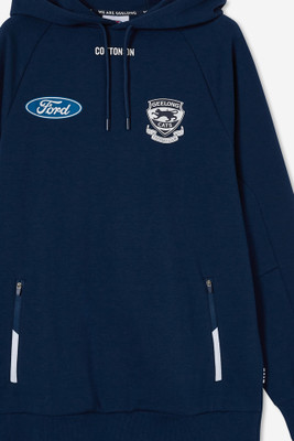 Geelong Cotton Team On Hoodie Mens 2024