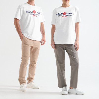 MCG Logo Tee White
