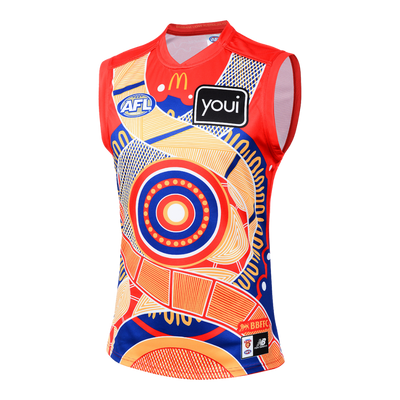 Brisbane Lions 2025 New Balance Mens Indigenous Away Guernsey Brisbane Lions 2025 New Balance Mens Indigenous Away Guernsey