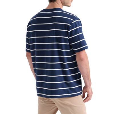 MCC Logo Tee Navy Stripe MCC Logo Tee Navy Stripe