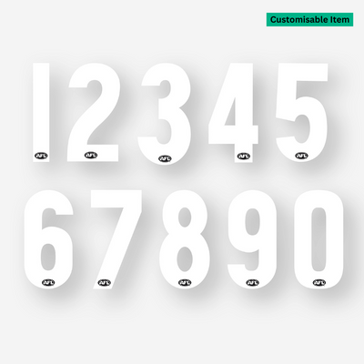 Official Toddler AFL White Number