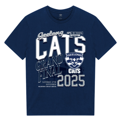 Geelong Cats 2025 Grand Final Team Tee