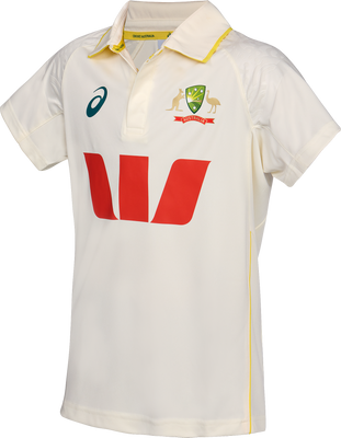 Cricket Australia 25/26 Test Shirt Youth