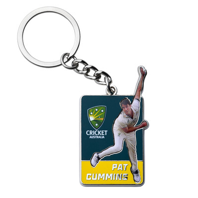 Cricket Australia Pat Cummins Player Keyring