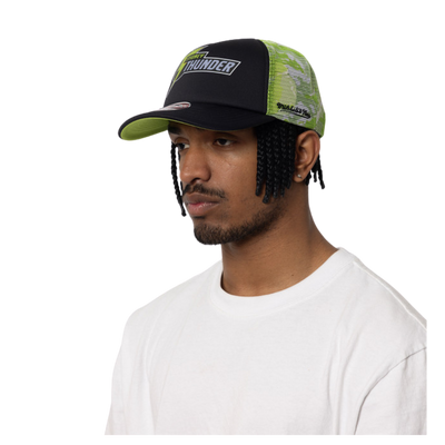 Sydney Thunder Mitchell & Ness Grunge Camo Trucker Cap