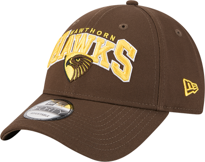 Hawthorn New Era 9FORTY Logo Arch Cap