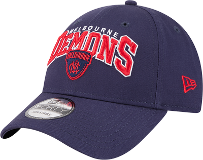 Melbourne Demons New Era 9FORTY Logo Arch Cap