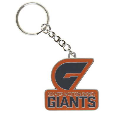 GWS Giants Logo Keyring