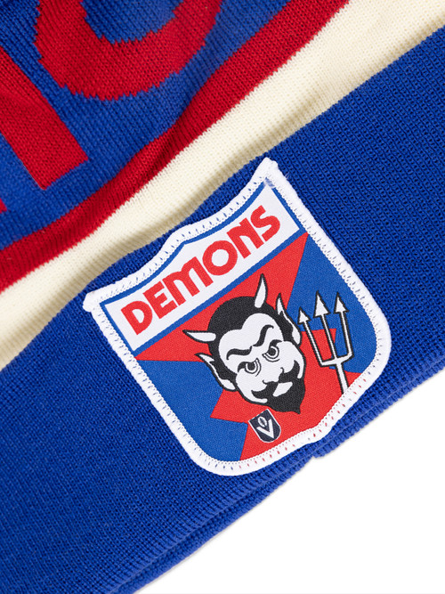 Melbourne Demons Merino Wool Throwback Beanie