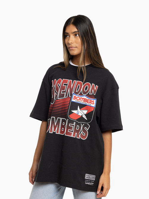 Essendon Mitchell & Ness Inline Stack Tee