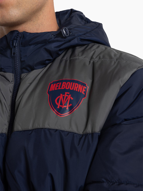 Melbourne Demons Puffer Jacket Mens
