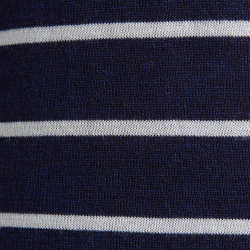 MCC V Neck Jumper Womens Navy Stripe