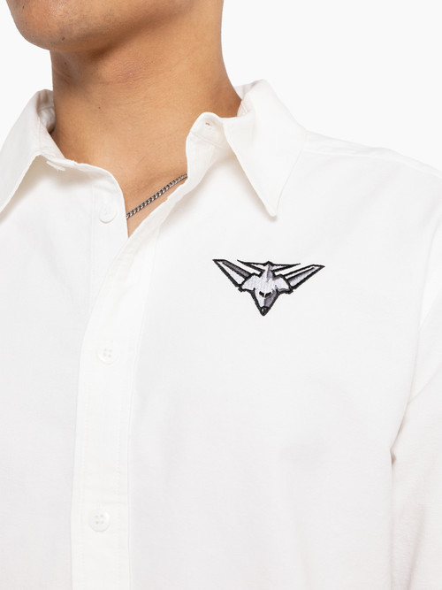 Essendon Embroidered Shirt Mens