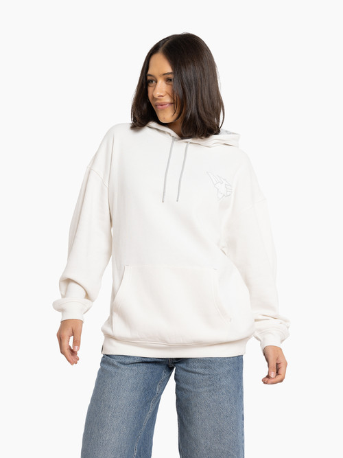 Essendon Puff Hoodie Womens