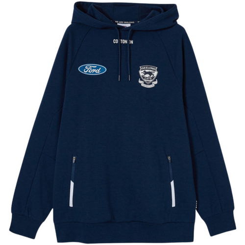 Geelong Cotton Team On Hoodie Mens 2024