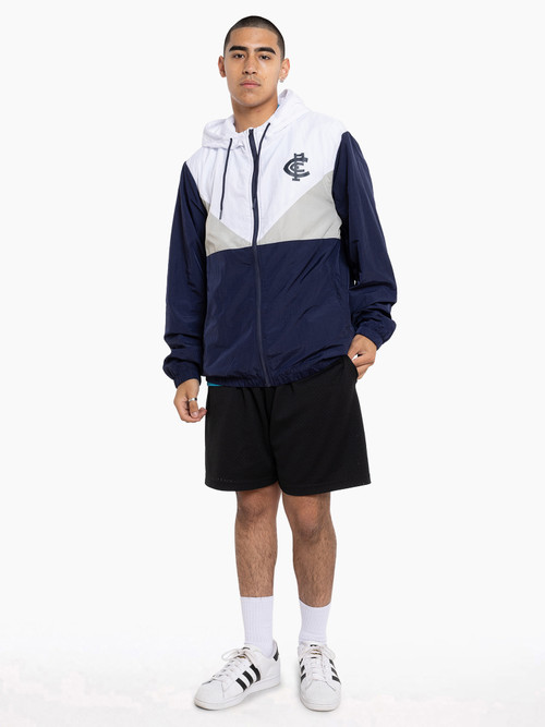 Carlton Paneled Windbreaker