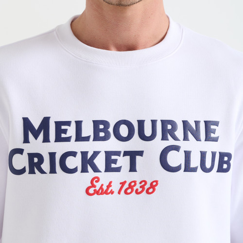 MCC Crew Neck Jumper White