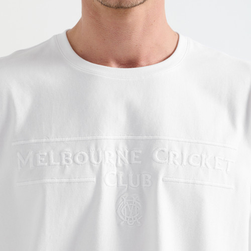 MCC Typography Tee White