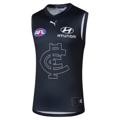 Carlton 2025 Puma Youth Blueout Guernsey