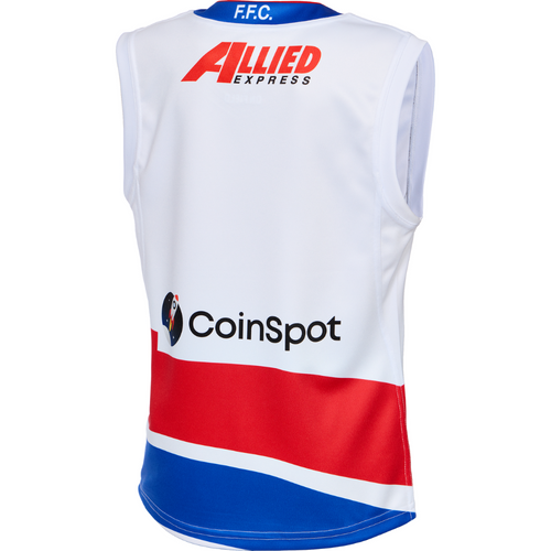 Western Bulldogs 2025 Asics Youth Clash Guernsey