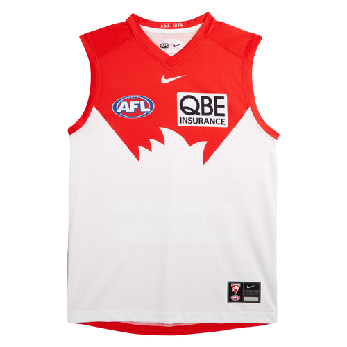 Sydney Swans 2025 Nike Adults Home Guernsey
