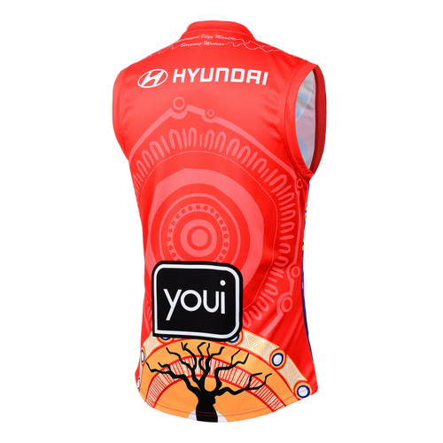 Brisbane Lions 2025 New Balance Youth Indigenous Away Guernsey