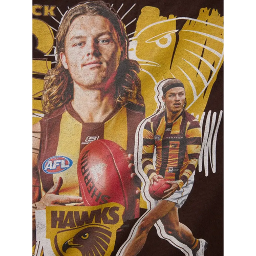 Hawthorn Youth Landmark Tee: Jack Ginnivan