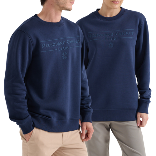 MCC Typography Crew Navy