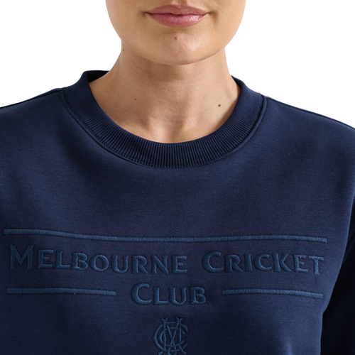 MCC Typography Crew Navy