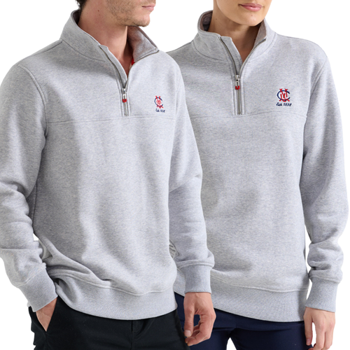 MCC 1/4 Zip Fleece Grey