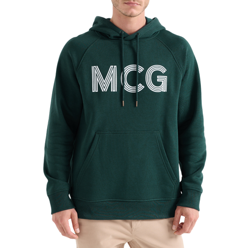 MCG Line Logo Green Hoodie