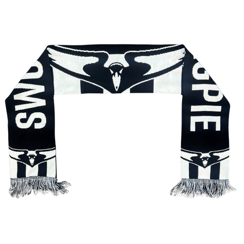 Collingwood Swooping Magpie Scarf
