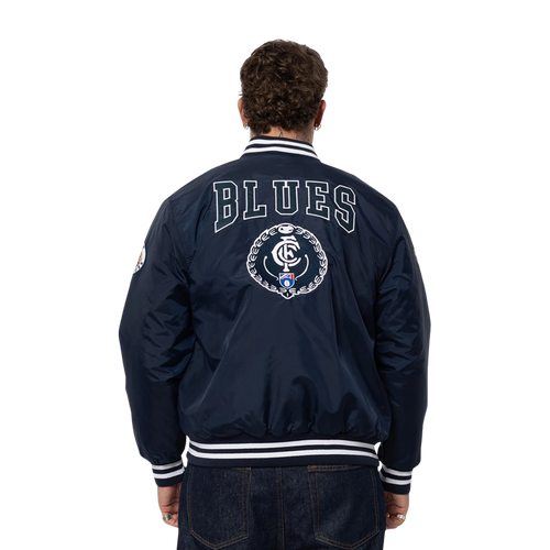 Carlton Mitchell & Ness Team Bomber Jacket