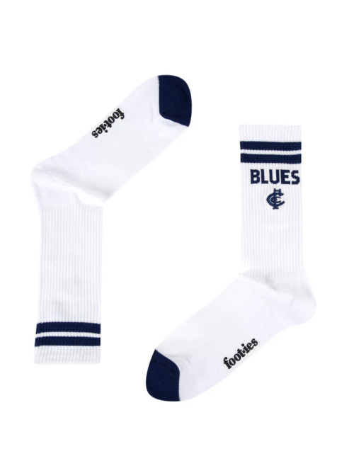 Carlton Mascot Sneaker 2 Pack Socks Size 5-10
