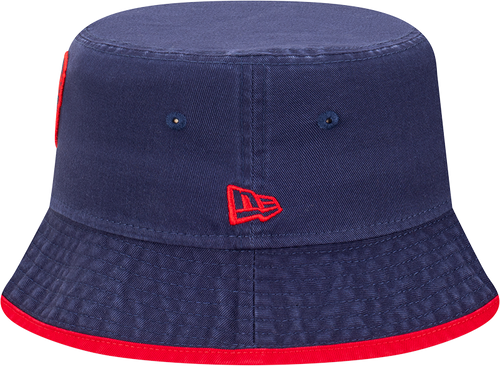 Melbourne Demons New Era Team Colour Bucket Hat Size M/L
