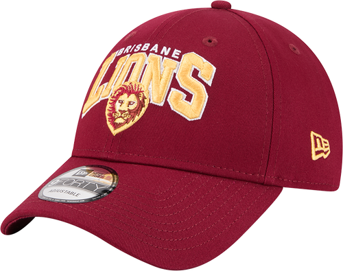Brisbane Lions New Era 9FORTY Logo Arch Cap