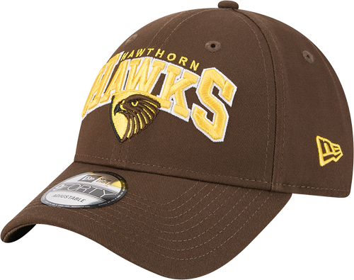 Hawthorn New Era 9FORTY Logo Arch Cap