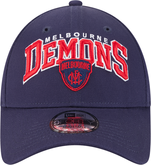 Melbourne Demons New Era 9FORTY Logo Arch Cap