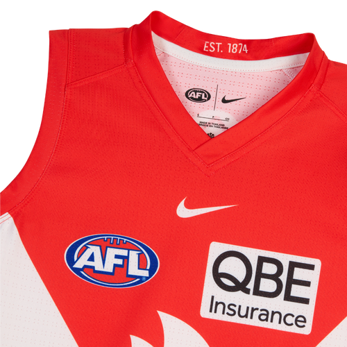 Sydney Swans 2026 Nike Youth Home Guernsey