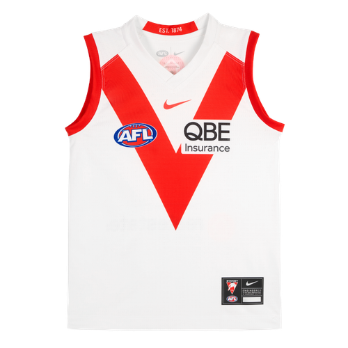Sydney Swans 2026 Nike Heritage Guernsey Youth