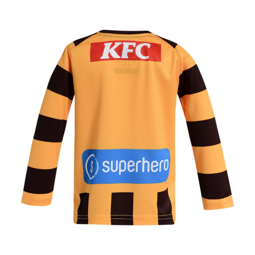 Hawthorn 2026 Under Armour Home Guernsey Set Toddler