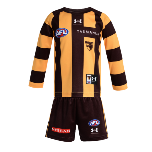 Hawthorn 2026 Under Armour Home Guernsey Set Toddler