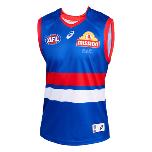 Western Bulldogs 2026 Asics Home Guernsey Youth
