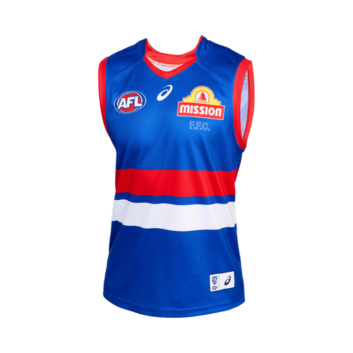 Western Bulldogs 2026 Asics Youth Home Guernsey