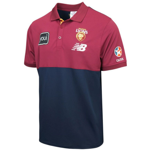 Brisbane Lions 2026 New Balance Media Polo