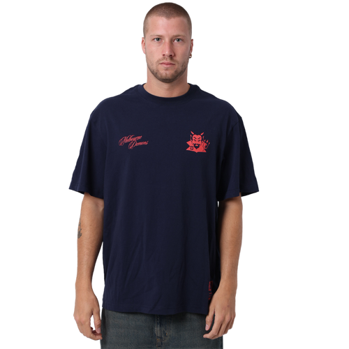Melbourne Demons Mitchell & Ness Original Eight Tee