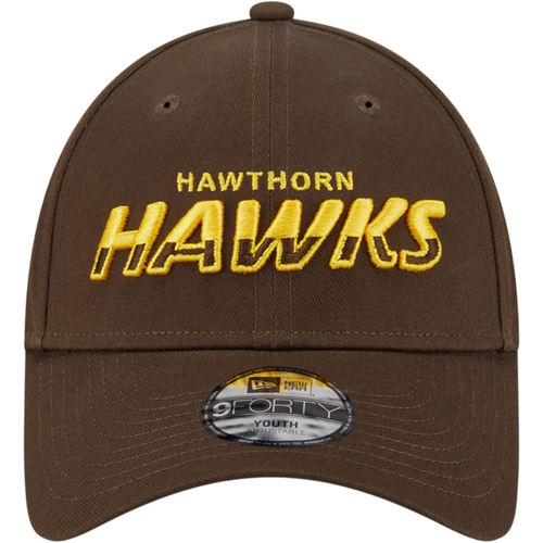 Hawthorn New Era Youth 9FORTY Split Script Cap